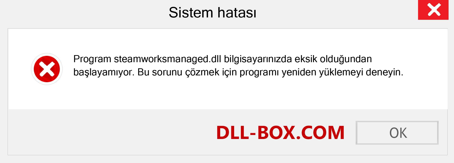 steamworksmanaged.dll dosyası eksik mi? Windows 7, 8, 10 için İndirin - Windows'ta steamworksmanaged dll Eksik Hatasını Düzeltin, fotoğraflar, resimler